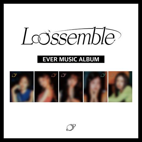 [未開封新品] [EVER MUSIC ALBUM Ver.] ルセンブルミニ1集5種セット Loossemble / QRフォトカード5種+フォトカード10種～