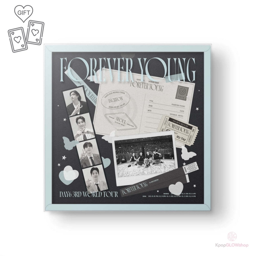 [公式] Yes24 特典 DAY6（デイシックス）- DAY6 3RD WORLD TOUR [FOREVER YOUNG] Blu-ray