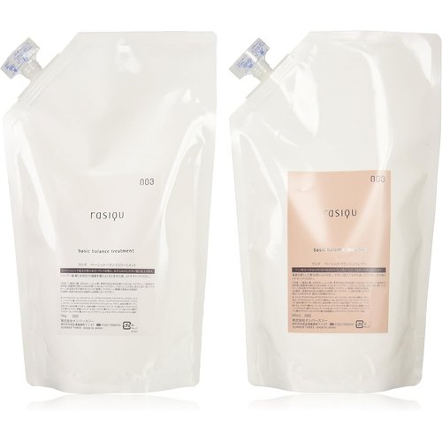 ナンバースリー ラシク ベーシックバランスシャンプー 800mlトリートメント 760g 詰め替え セット