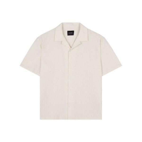 [] 女性) コットンオープンカラー半袖シャツ (B252SH040P) [P003696723]