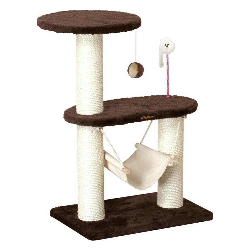 キャティーマン (CattyMan) スクラッチリビング コンパクトハンモック