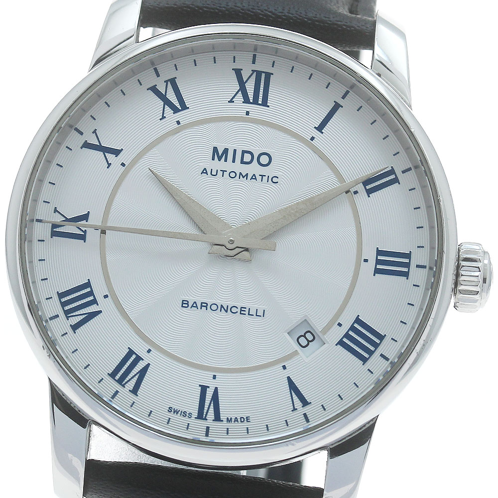 ミドー MIDO M8600B バロンチェッリ デイト 自動巻き メンズ _879188【中古】 56,400円