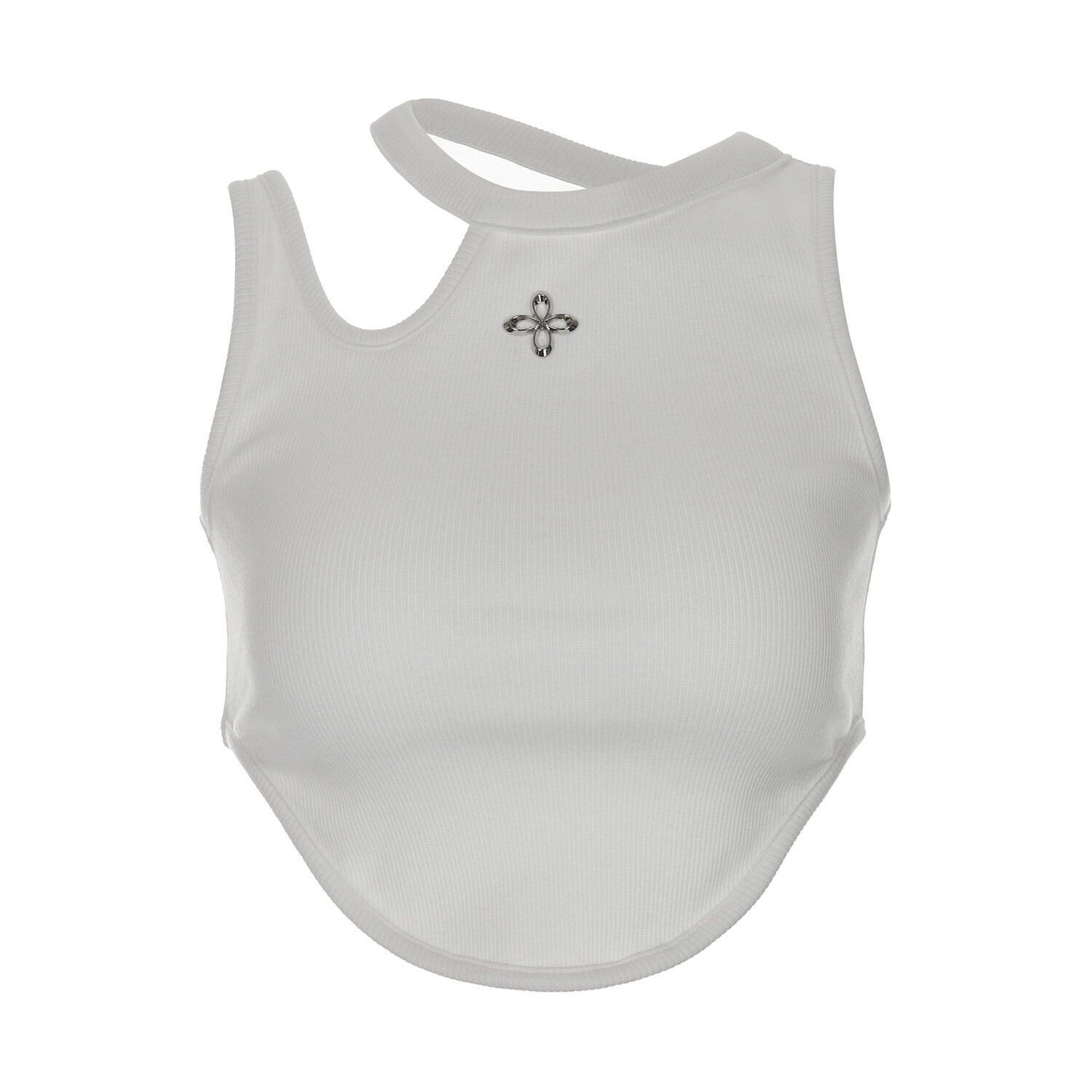 【SURGERY】 SURGERY A BITE OF MICRO TOP : WHITE