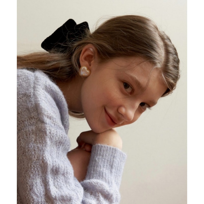 TATIANA / Heart Milky way Pearl Earring イヤリング 7,568円