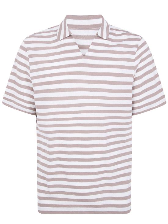 MAJESTIC FILATURES Men Polo Shirts M611 HP0 119 1076 COFFEE