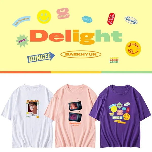 EXO ベッキョン　TーSHIAT Tシャツセット 2025年最新】BaekHyun tシャツの人気アイテム - メルカリ