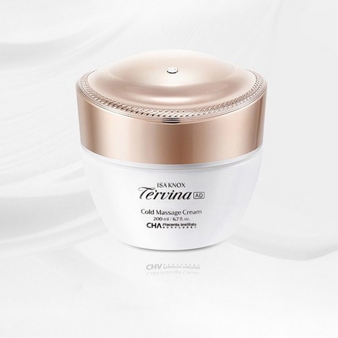 【JTr】 テルビナ アドバンスド コールド マッサージ クリーム 200ml 1個 ・ プレミアム栄養 ・ 弾力補給 ・ 低刺激 ・ 老廃物除去 ・ スキンケア ・ マッサージクリーム