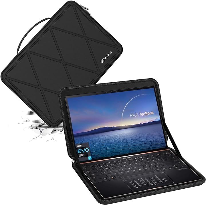 ハードEVA保護スリーブケース 13.9インチ ASUS Zenbook UX393( Black-For ASUS 13.9インチ, For ASUS 13.9インチ(X8045)) 6,790円
