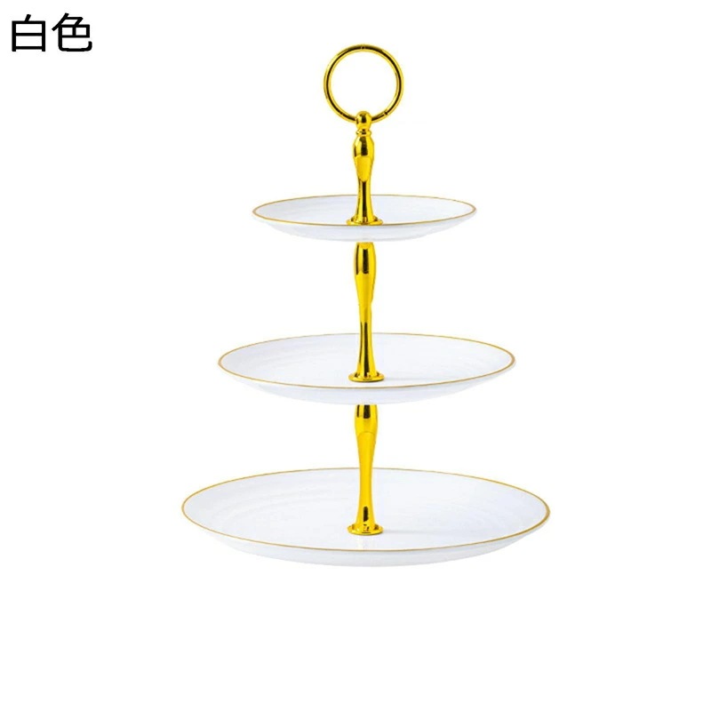 デザートラック カップケーキスタンド ケーキ陳列台 3層 2層 北欧風 プラスチック ケーキデコレーションツール 陳列台 フルーツ お菓子 果物 テーブルデコレーション 宴会 a影小物 コンパクト プ