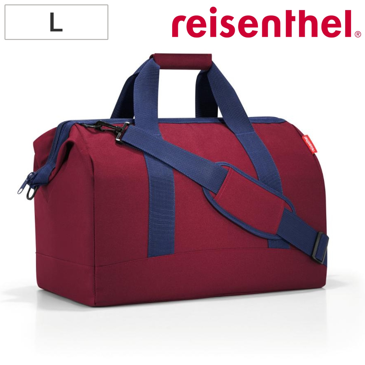 ボストンバッグ reisenthel ALLROUNDER L RUBY かばん レディース 旅行 ネイル ネイルバッグ 美容 学生 介護 旅行バッグ ジム 2泊 3泊 メンズ おしゃれ