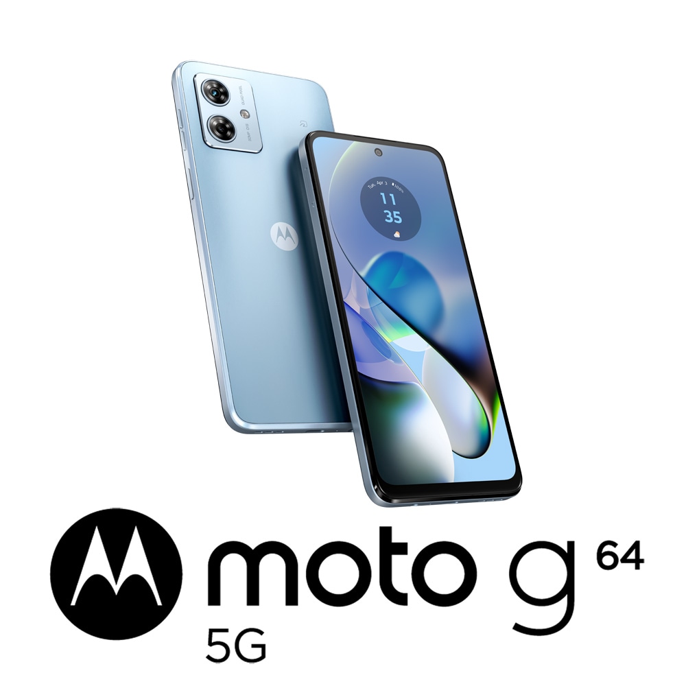 Motorola（モトローラ） PB2G0001JP moto g64 5G（8GB/128GB）SIMフリーモデル - シルバーブルー PB2G0001JP