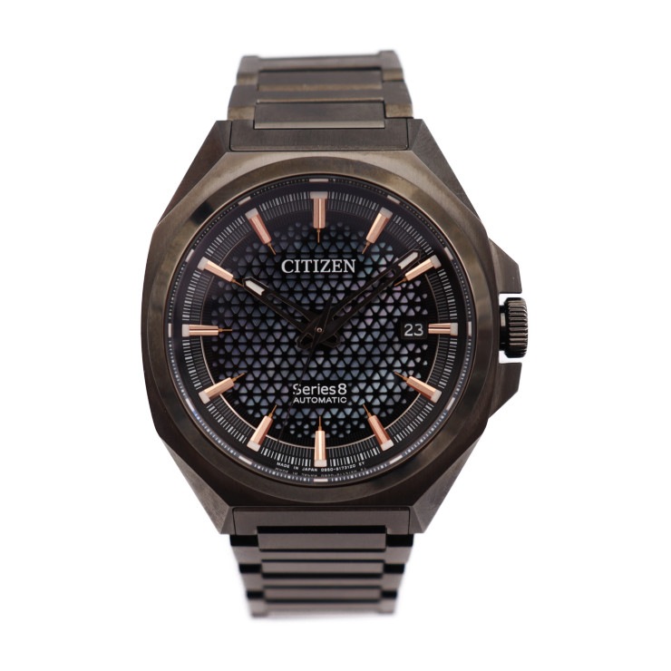 新品未使用展示品 CITIZEN シチズン 腕時計 NA1015-81Z メカニカル 830 Series 8 ステンレススチール グレー系 自動巻 本物保証 中古