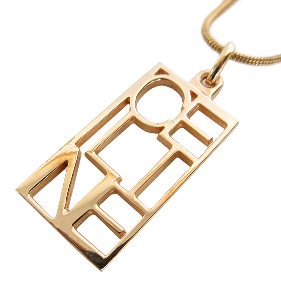 セリーヌ CELINE ネックレス メタル ピンクゴールド レディース s0570a 17,850円