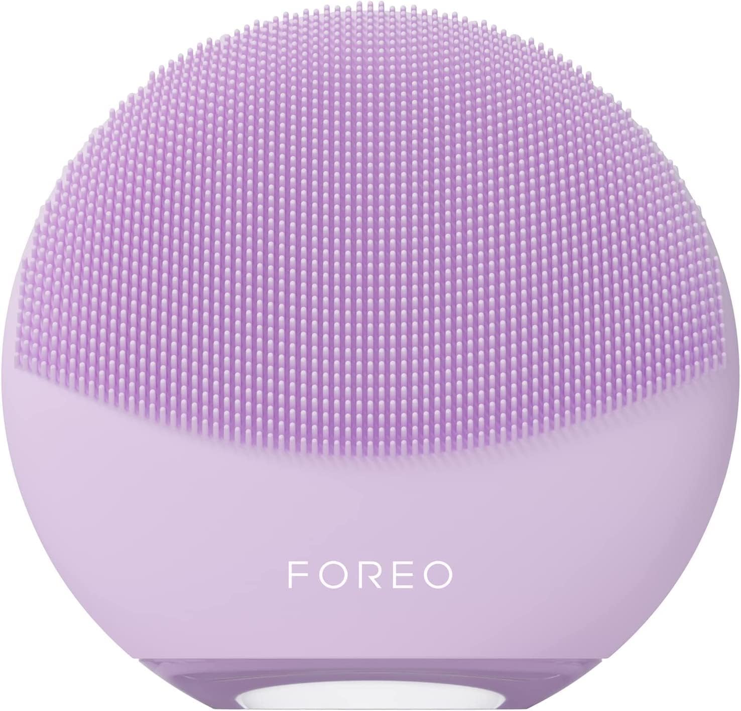 go フォレオ スマートクレンジングデバイス 美顔器 電動洗顔ブラシ シリコーン製 エイジングケア (ラベンダー)