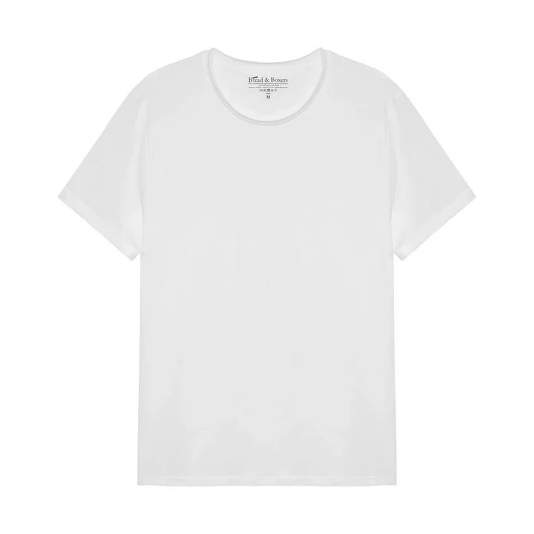 ブレッド＆ボクサーズ：ORGANIC COTTON CREW-NECK relaxed Tシャツ [ホワイト]【BNBUS103-100】