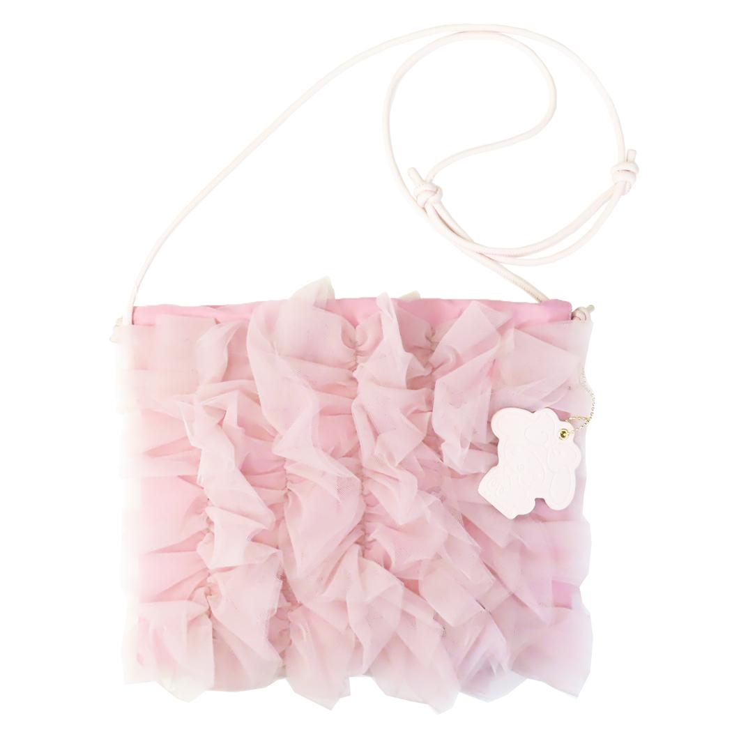 マイメロディ 斜め掛けかばん チュール巾着ショルダーバッグ サンリオ キャラクター グッズ