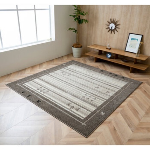 【倉庫直送】　タフトカーペット 190X190cm