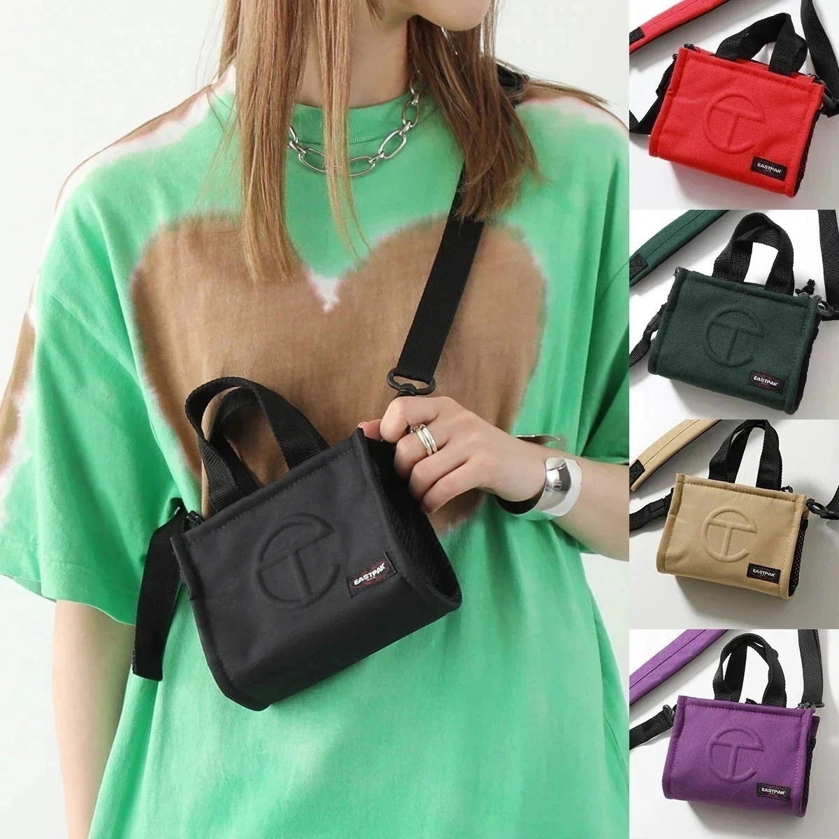 TELFAR × EASTPAK テルファー イーストパック ショルダーバッグ SHOPPER S ショッパー EK0A5BBE レディース ハンドル 鞄 カラ 【ts】