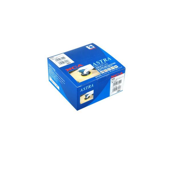 NCA エアーランダムペーパー50枚 A＃80 先端工具 電動アクセサリ サンダーペーパー