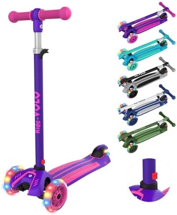 キックスクーター 子供向けキックボード キックスケーター 女の子 三輪車 三段階高さ調整 光るLEDタイヤ 耐荷重50kg アウトドアに適用 おもちゃ 安定 キックスクーター 子供向けキックボード 三
