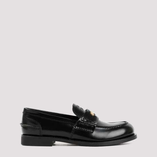 MIU MIU Women Laced up Shoes 5D773DF020 ULX F0002 NERO