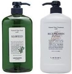 ルベル ナチュラルヘアソープ シャンプー シーウィード 1000ml トリートメント ライスプロテイン 980ml 891