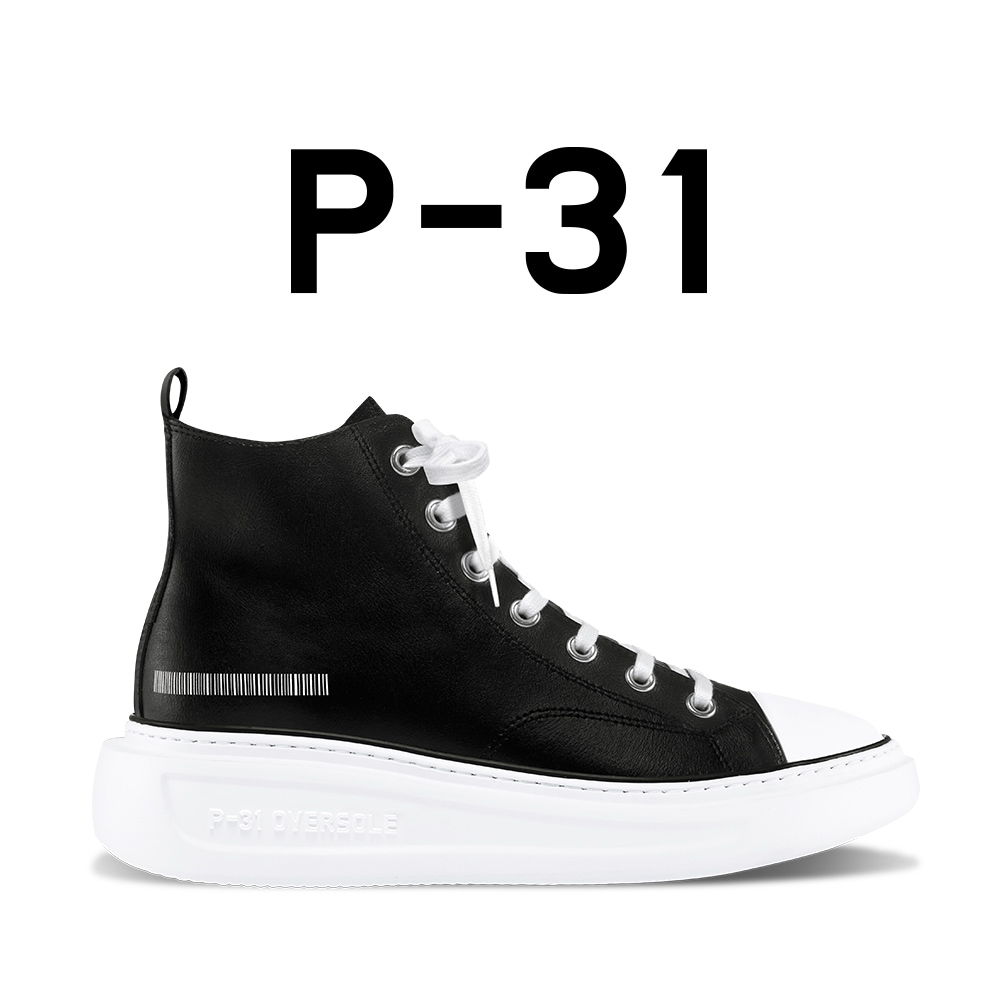 【公式】 Oversole Light Whitelabel Black 5.5cm