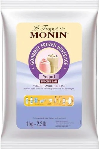 MONIN(モナン) ヨーグルト・フラッペベース 1kg 【スムージー に入れるだけでクオリティアップ】【常温保存】