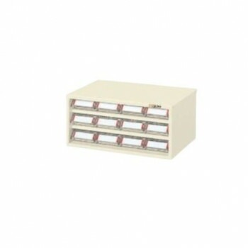 サカエ ピックケース 300x223x140mm 引出し12個 L1-12