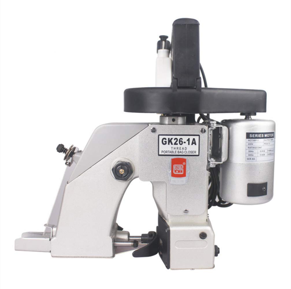 ポータブル電動袋縫ミシン 自動割線 ミシンシール機 精密ベアリング 耐摩耗 ハンドミシン 梱包機 織りバッグ 麻袋 クラフトバッグ ズックカバン 紙袋 業務用