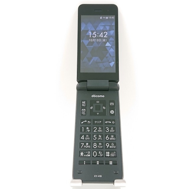 DIGNO ケータイ ベーシック KY-41B ドコモ ブラック 送料無料 本体 c05957 【中古】