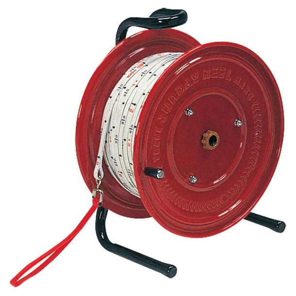 検尺ロープ巻取器 学校機器 (G1354)