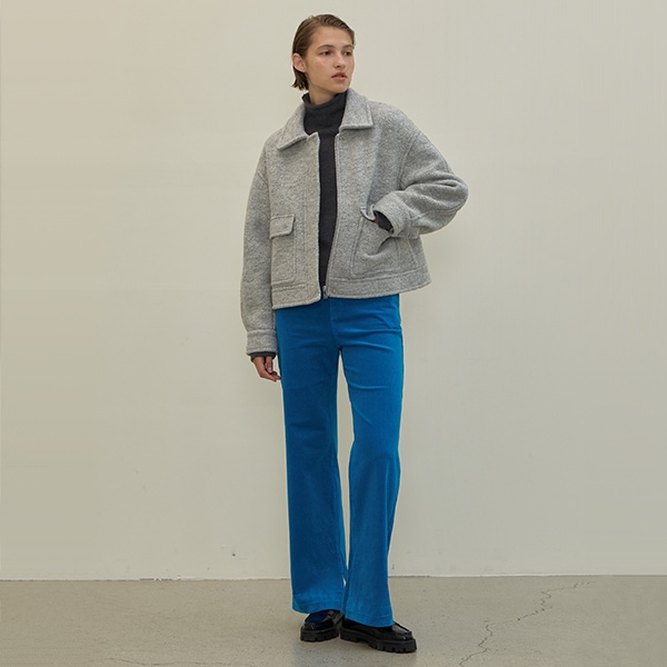 (PT-5476)Winter corduroy straight pants