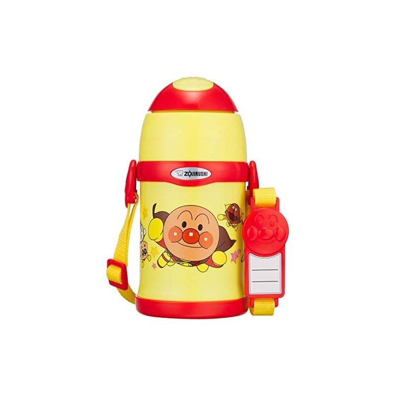 【3日以内発送】象印 (ZOJIRUSHI) 水筒 ストロー アンパンマン ステンレスボトル 0.45L ST-ZH45A-EY