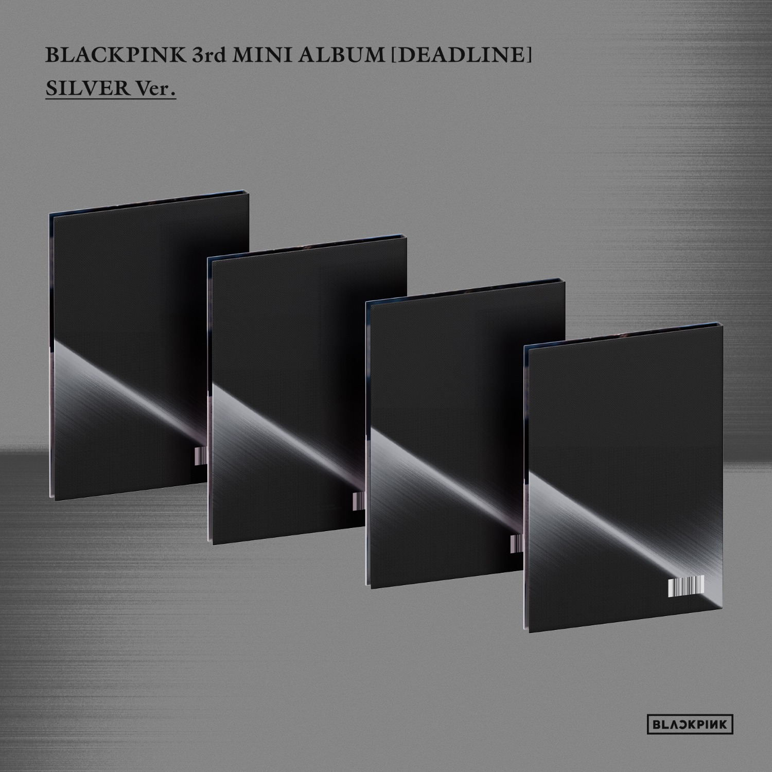 [PRE ORDER](4 SET) BLACKPINK 3rd MINI ALBUM [DEADLINE] SILVER Ver.