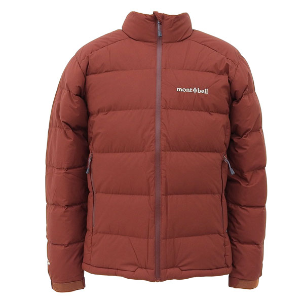 モンベル パーマフロスト ライトダウンジャケット メンズ Sサイズ ナイロン ワインレッド RS1101626BNBR mont-bell