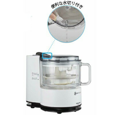 おいしいキホン。TESCOM フードプロセッサーTK441(W) TK441 フード