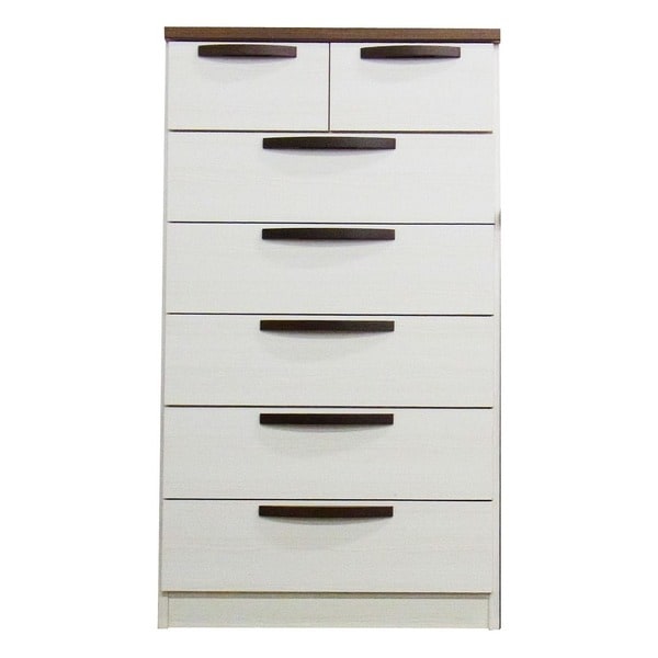 日本製 ハイチェスト 6段 69.5cm幅 ブラウン 完成品 チェスト タンス 衣類収納 引出し収納 20,327円