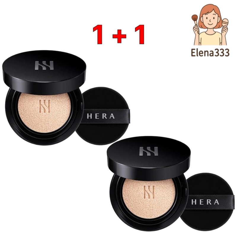 [クッションファンデーション] NEW ブラッククッションファンデーション 15g21N1 2個/ 韓国ファンデーション/ 韓国ファンデーション/ ファンテーション 韓国/ くすみ