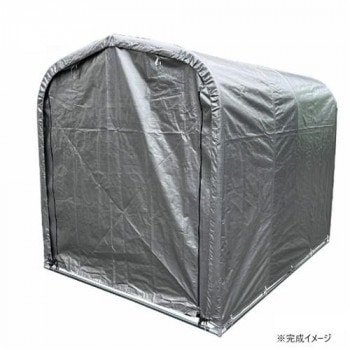南榮工業 サイクルハウス 3台用エントリータイプ（SVU） シルバーユー