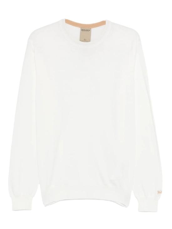 WOOLRICH Men Sweater CFWOKN0331MR UF07878270 Bianco