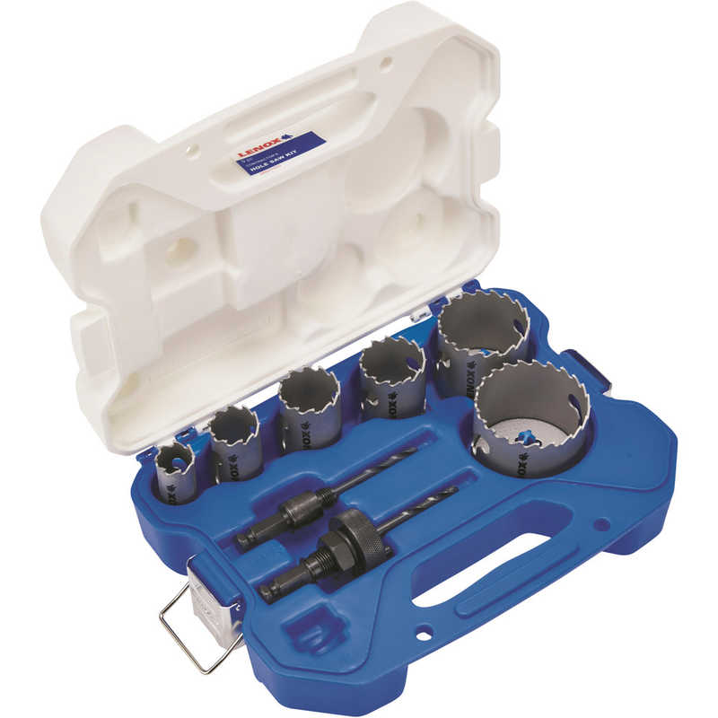 LENOX　LENOXスピｰドスロット超硬チップホルソセット電気設備用LSET6 　LXAH3LSET6