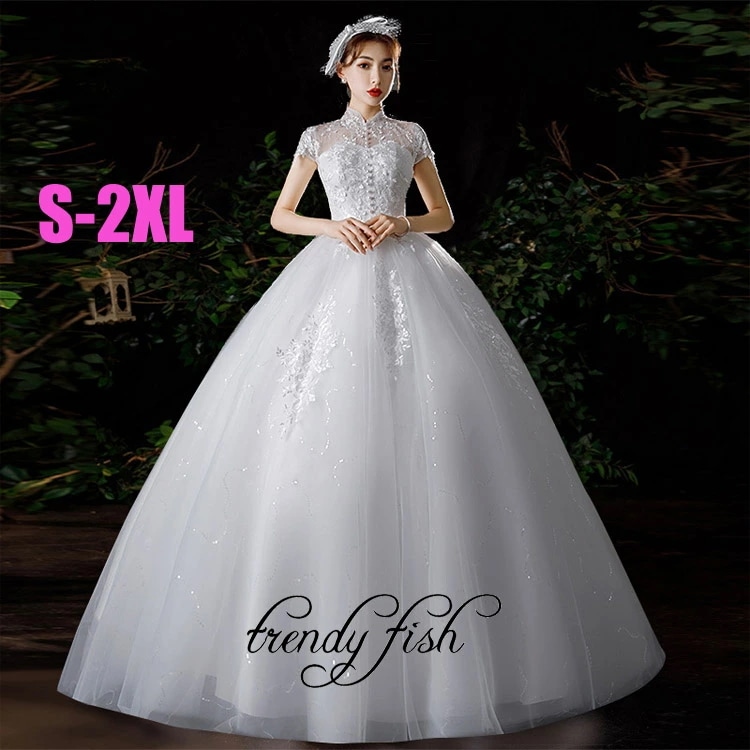 白 ウェディングドレス ロングドレス オフショルダー ウエディングドレス イブニングドレス 披露宴 二次会 結婚式 イベント 演奏会 発表会 フォーマルドレス 編み上げ ホワイト 白 オシャレ 高級感