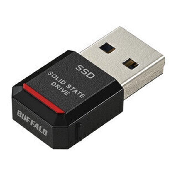 外付けSSD ポータブル USB3.2 Gen2TV録画対応1TB SSD-PST1.0U3BA/D