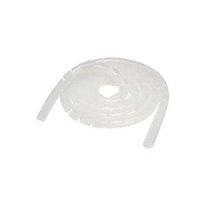 （まとめ）スパイラルチューブ 1.5m DZ-SR13Z／W(×10セット)