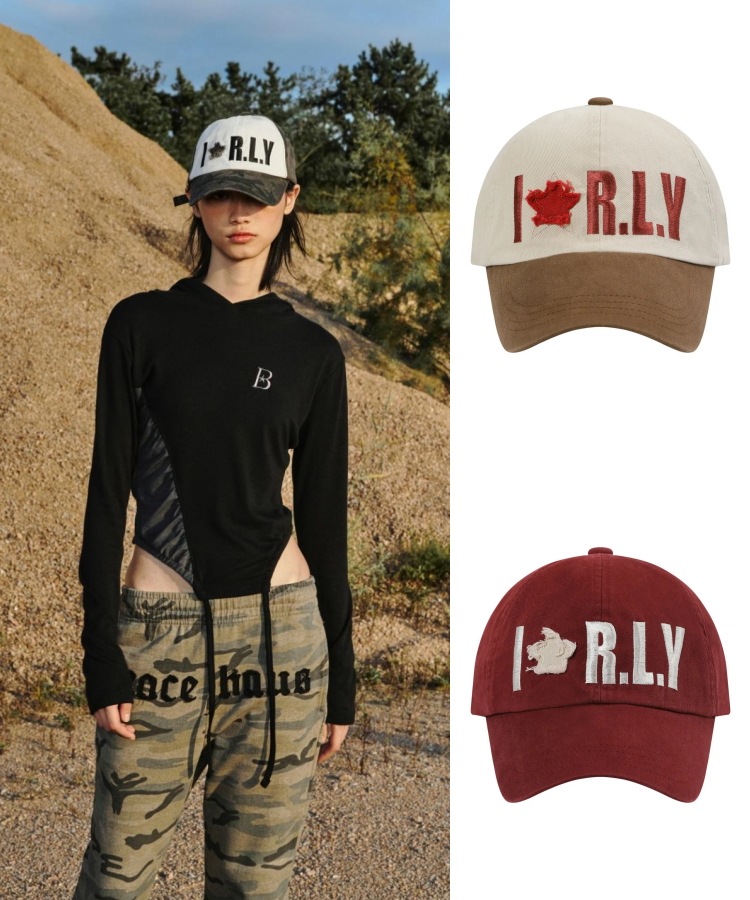[BAUF] RLY Ball cap /追跡付 BAUF] RLY Ball cap /追跡付 Qoo10 BAUF RLY BALL CAP 帽子 [4カラ