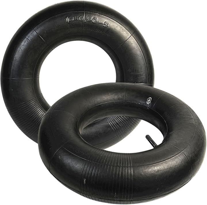 タイヤチューブ 農機具 バギー 乗用モア 耕運機 (16x6.50-8 2本入り)