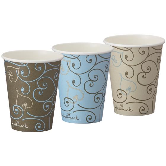 厚紙カップハート 9オンス 50個×20袋 サンナップ AC2850HT