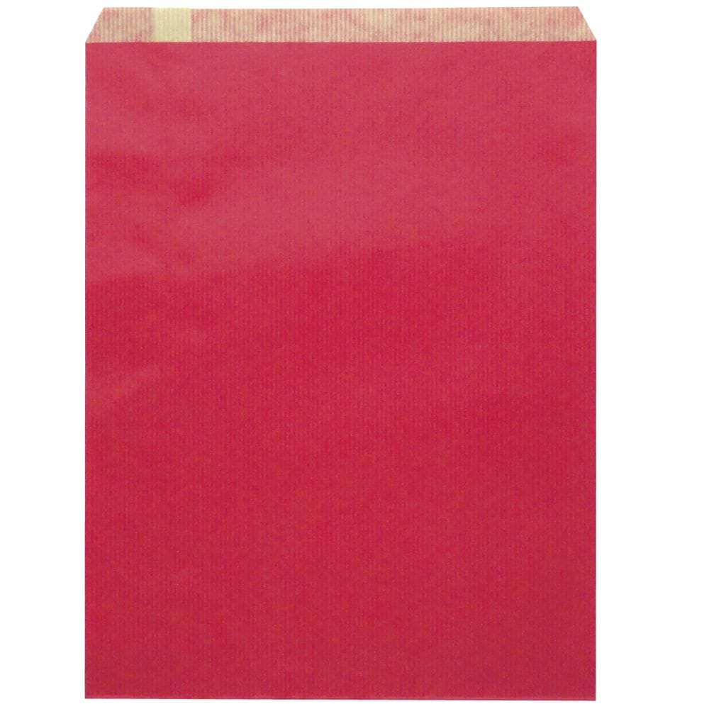 （まとめ買い）ササガワ ギフトバッグ 平袋（紙袋） ルージュ 215x275mm 200枚入 50-1706 [x3]