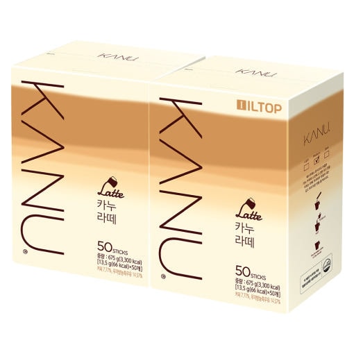 マキシムカヌーラテ 50T + 50T 2個/ 韓国食品/ 韓国コーヒー/ コーヒーミックス/ ラテコーヒー